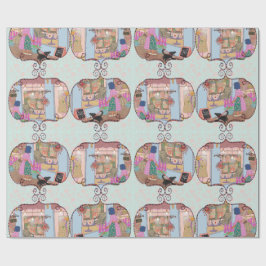 LALATOWN Shopping Day Wrapping Paper 5 Cadeaupapier
