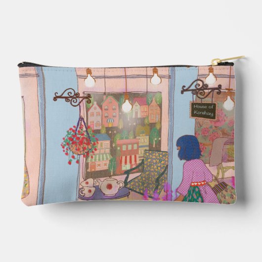 LALATOWN Small Cosmetic Pouch Etui (Achterkant)