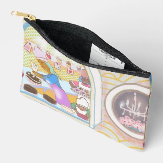LALATOWN Small Cosmetic Pouch Etui (Open)