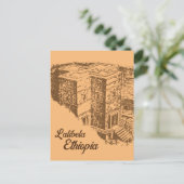 Lalibela Ethiopia Briefkaart (Staand voorkant)