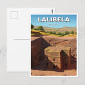 Lalibela Rock Churches Ethiopië Briefkaart (Voorkant / Achterkant)