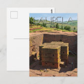 Lalibela Rock Churches Ethiopië Briefkaart (Voorkant / Achterkant)