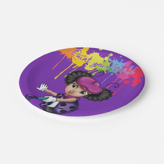 LaliBella Paars Paper Bord (Gekanteld)