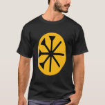 Lalish Ezyxan Vlag Yazidi Melek Taus Ezidi Zwart T-shirt<br><div class="desc">Lalish Ezyxan Vlag Yazidi Melek Taus Ezidi Zwart</div>