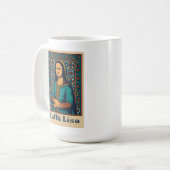 Lalla Lisa - Marokkaans Muizenportret Koffiemok (Voorkant links)