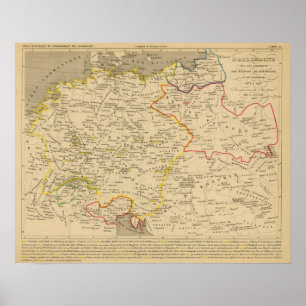 L'Allemagne 1373 a 1437 Poster