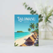 Lalomanu Beach Samoa Briefkaart (Staand voorkant)