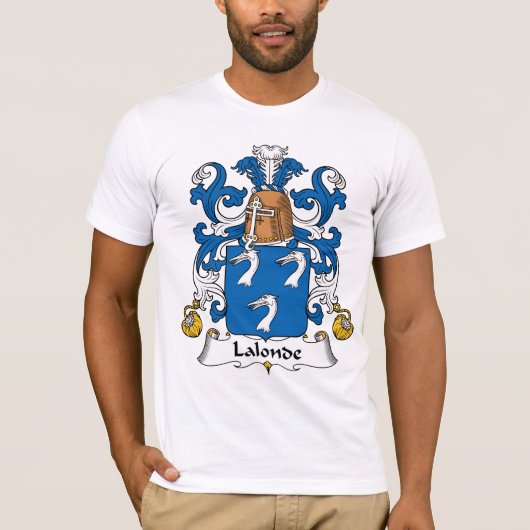 Lalonde Family Crest T-shirt (Voorkant)