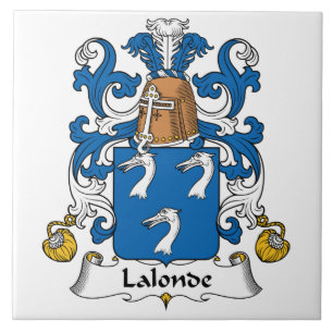 Lalonde Family Crest Tegeltje