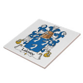 Lalonde Family Crest Tegeltje (Zijkant)