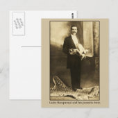 Laloo, de Happy Hindoo met een parasitische twein Briefkaart (Voorkant / Achterkant)