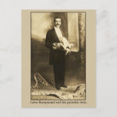 Laloo, de Happy Hindoo met een parasitische twein Briefkaart (Voorkant)