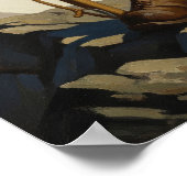 L'ALPINISTE (De bergbeklimmer) Poster (Hoek)