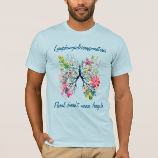 LAM Bloemig betekent niet Breekbaar T-Shirt