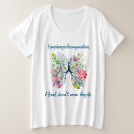 LAM Bloemig betekent niet Broos Dames T-Shirt