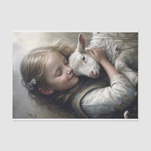 Lam Embrace Decoupage Tissuepapier (Voorkant)