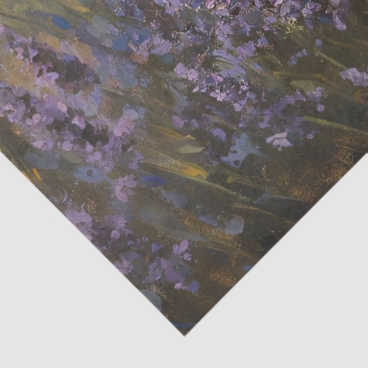 Lam en Lavendel Schilderen Decoupage Tissuepapier (Detail)