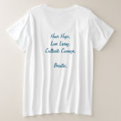 LAM Floral Doesn't Mean Fragile Women's T-Shirt (Design achterkant)