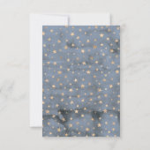 Lam Genderneutraal Baby shower Bedankkaart (Achterkant)