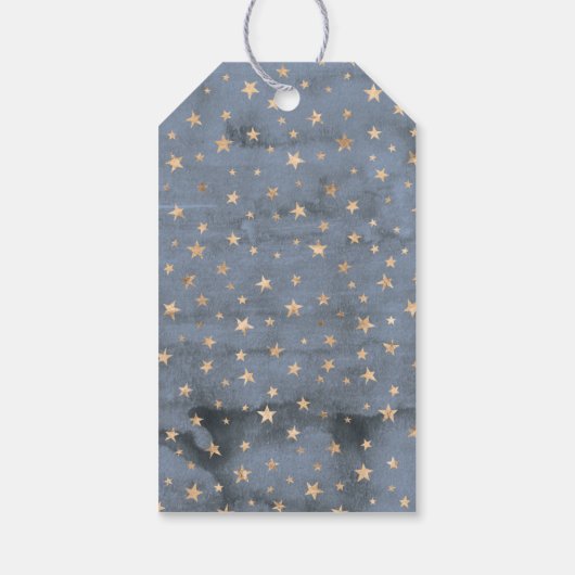 Lam Genderneutraal Baby shower Cadeaulabel (Achterkant)