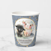 Lam Genderneutraal Baby shower Papieren Bekers (Voorkant)