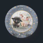 Lam Genderneutraal Baby shower Papieren Bordje<br><div class="desc">Lamb Gender Neutral Baby shower Papieren Borden - Begin aan een "baby" avontuur onder een sterrenhemel met ons unieke Gender Neutral Lamb Baby shower papier bord ontwerp. Dit grillige ontwerp beschikt over charmante waterverf lammeren, waardoor een zoete en speelse sfeer ontstaat voor uw aankomende feest. Kom naar boven om de...</div>