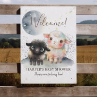 Lam Genderneutraal Baby shower