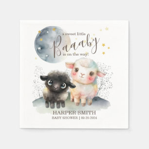 Lam Genderneutraal Baby shower Servet