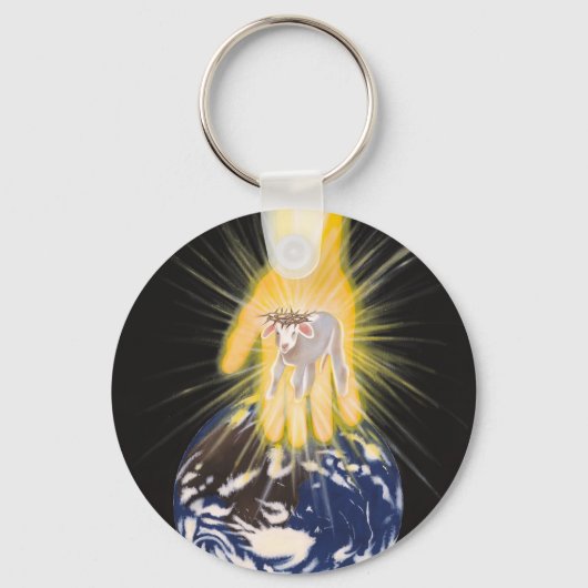 Lam Gods Sleutelhanger (Voorkant)