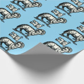 Lam Gods symbool van het christelijk geloof Cadeaupapier (Hoek)