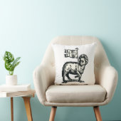 Lam Gods symbool van het christelijk geloof Kussen (Stoel)