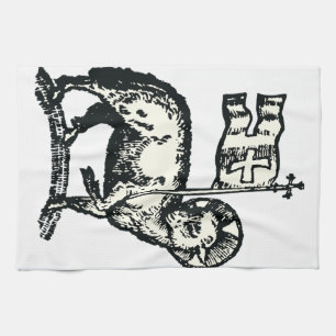 Lam Gods symbool van het christelijk geloof Theedoek