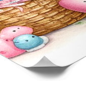 Lam in een Baby Carriage Girl Poster (Hoek)