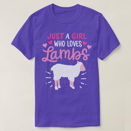 Lam Lamb Lover Boer 1 T-shirt (Design voorkant)