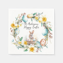 Lam met een kruis I eieren en bloemenPasen