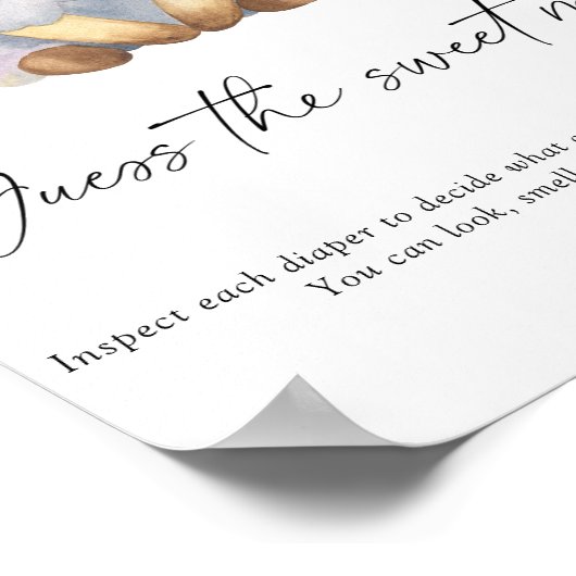 Lam - raad de zoete rommel poster (Hoek)