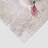 Lam Roze Wildbloemen Decoupage Tissuepapier (Detail)