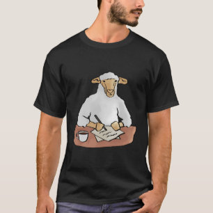 Lam Schrijven Ironische Hobby Schrijver Auteur Sch T-shirt