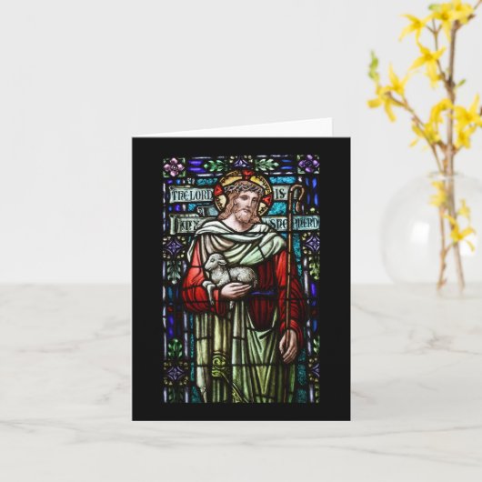 Lam van God Inspirerend Note Kaart (Gele Bloem)