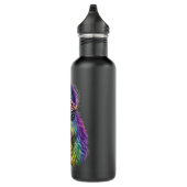 Lama Alpaca Flower Hair voor minnaar Ll Waterfles (Rechts)