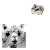 LAMA ALPACA RUBBER STEMPEL (Gestempeld)