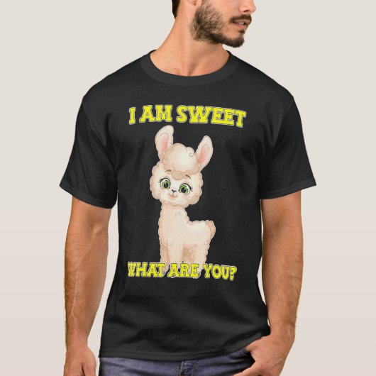 Lama Alpaka 2 T-shirt (Voorkant)