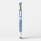 Lama, Cactus, Handgetekende Elementenpatroon. Case-Mate iPhone Case (Achterkant / Rechts)