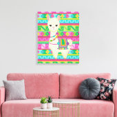 lama canvas afdruk (Insitu (Woonkamer))