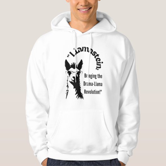 lama citaat hoodie (Voorkant)