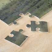 Lama Een Natuurpuzzel voor Poseer Dieren Legpuzzel (Zijkant)