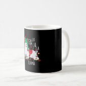Lama Fa La Kerstmis Koffiemok (Voorkant rechts)