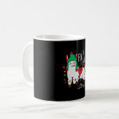 Lama Fa La Kerstmis Koffiemok (Voorkant links)