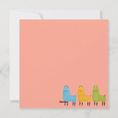 Lama Feestdagenkaart (Achterkant)