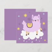 Lama Feestdagenkaart (Voorkant / Achterkant)